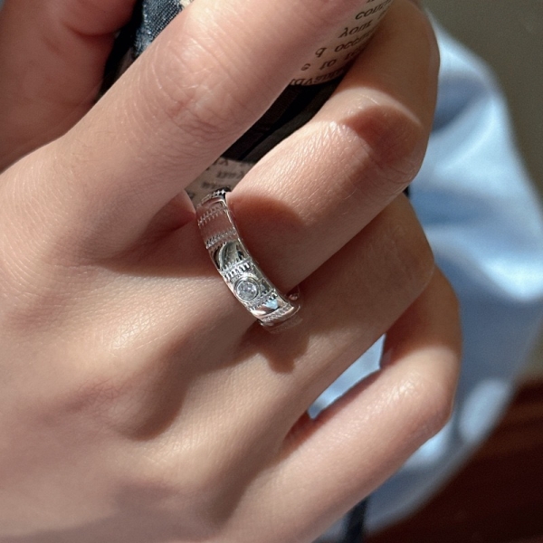 Wholesale 925 Sterling Silver Zircon Ring - Image 5