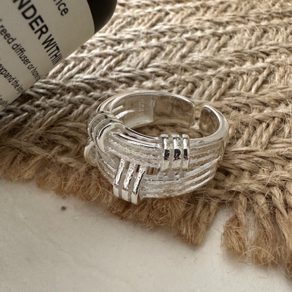 Wholesale 925 Sterling Silver Wide Ring - Image 2