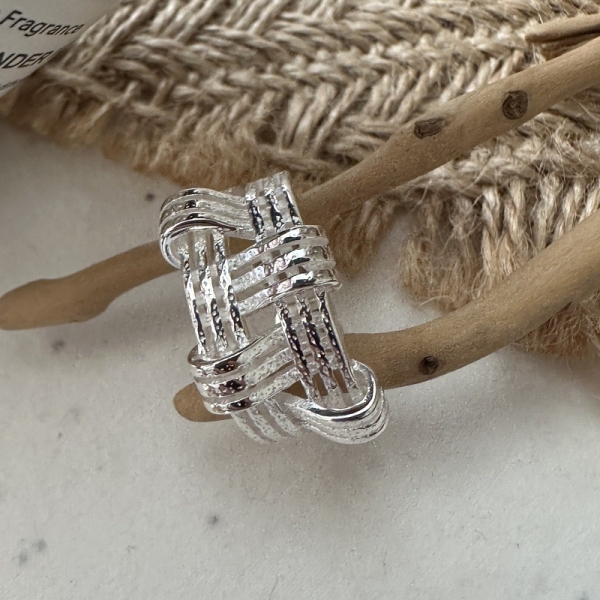 Wholesale 925 Sterling Silver Wide Ring - Image 3
