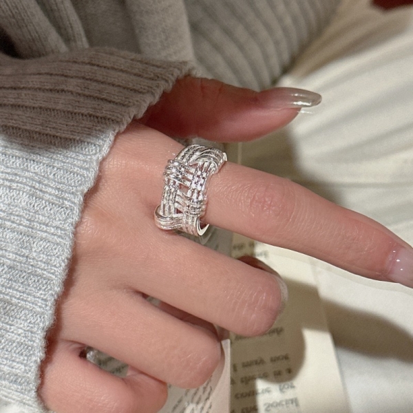 Wholesale 925 Sterling Silver Wide Ring - Image 4
