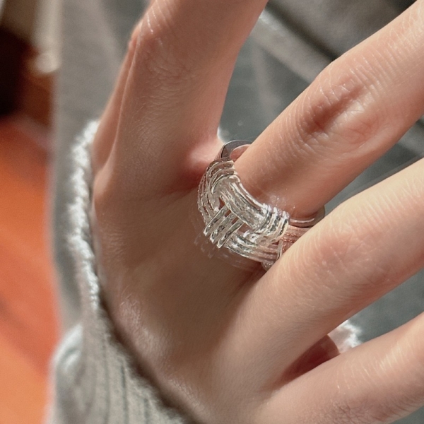 Wholesale 925 Sterling Silver Wide Ring - Image 5