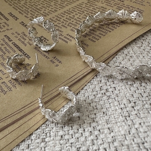 Wholesale 925 Sterling Silver Flower Earrings & Ring & Bangle