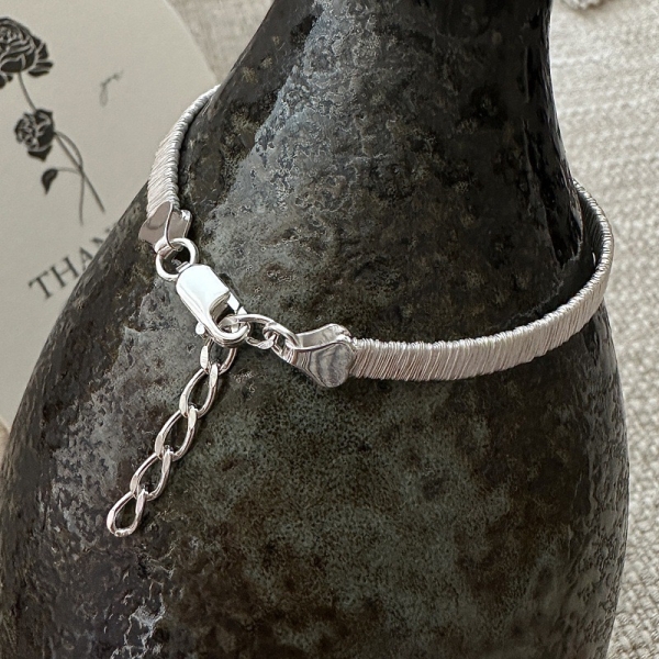Wholesale 925 Sterling Silver Woven Bracelets - Image 3