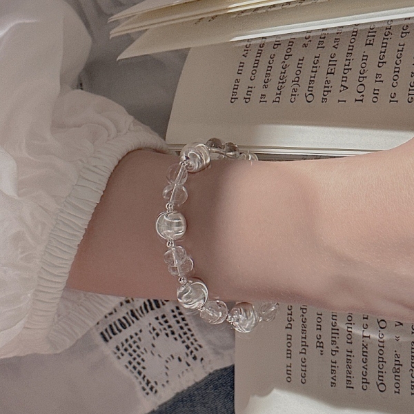 Wholesale 925 Sterling Silver Cat's Eye Rock Crystal Bracelet - Image 5