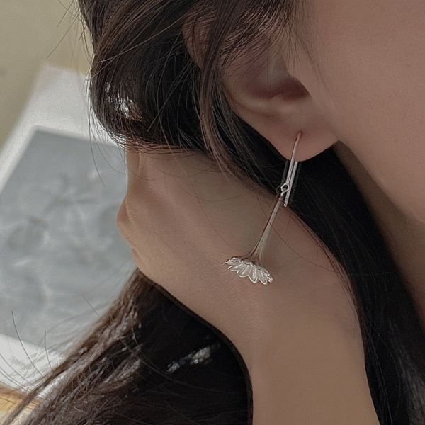 Wholesale 925 Sterling Silver Flower Dangle Earrings - Image 5