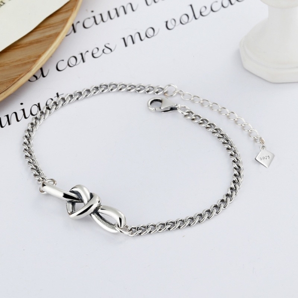 Wholesale 925 Sterling Silver Oxidized Bracelet - Image 3