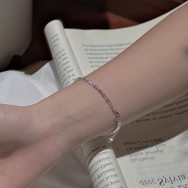 Wholesale 925 Sterling Silver Little Fish Bracelet - Image 4