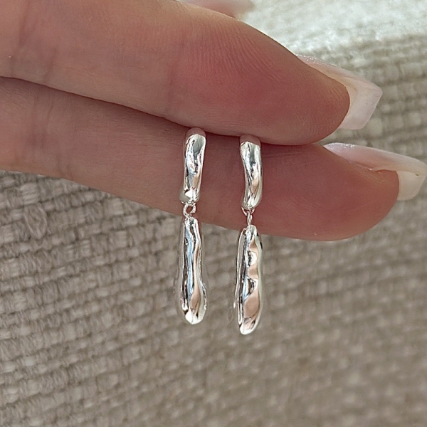 Wholesale 925 Sterling Silver Waterdrop Earrings - Image 2