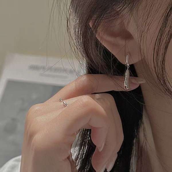 Wholesale 925 Sterling Silver Waterdrop Earrings - Image 5