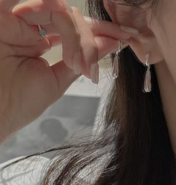 Wholesale 925 Sterling Silver Waterdrop Earrings - Image 6