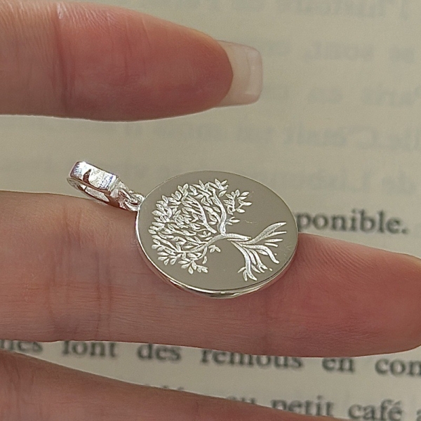Wholesale 925 Sterling Silver Life Tree Pendant - Image 2