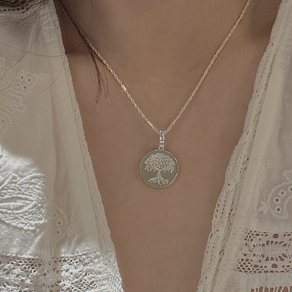 Wholesale 925 Sterling Silver Life Tree Pendant - Image 4