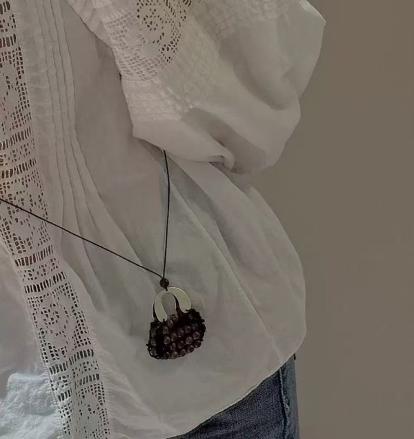 Wholesale 925 Sterling Silver Wooden Bag Cord Necklace - Image 4