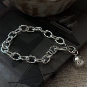 Wholesale 925 Sterling Silver Chunky Bead Bracelet