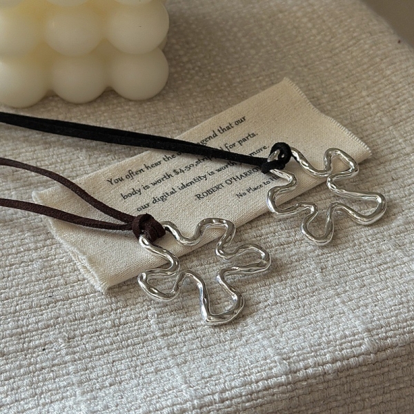 Wholesale 925 Sterling Silver Flower String necklace - Image 3