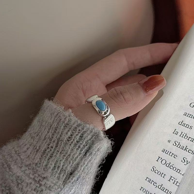 Wholesale 925 Sterling Silver Lapis Lazuli Ring - Image 6