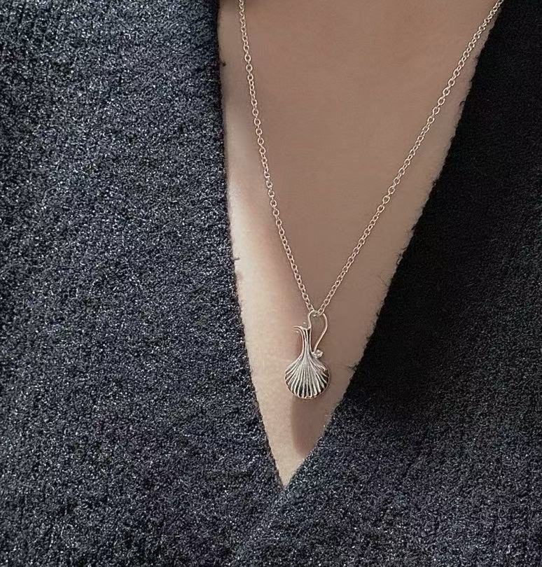 Wholesale 925 Sterling Silver Vase Sweater Long Necklace - Image 4