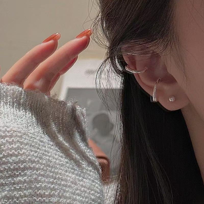 Wholesale 925 Sterling Silver Simple Ear Clip - Image 4