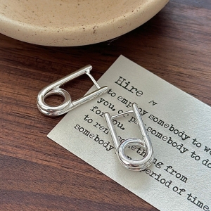 Wholesale 925 Sterling Silver U-shaped Earrings