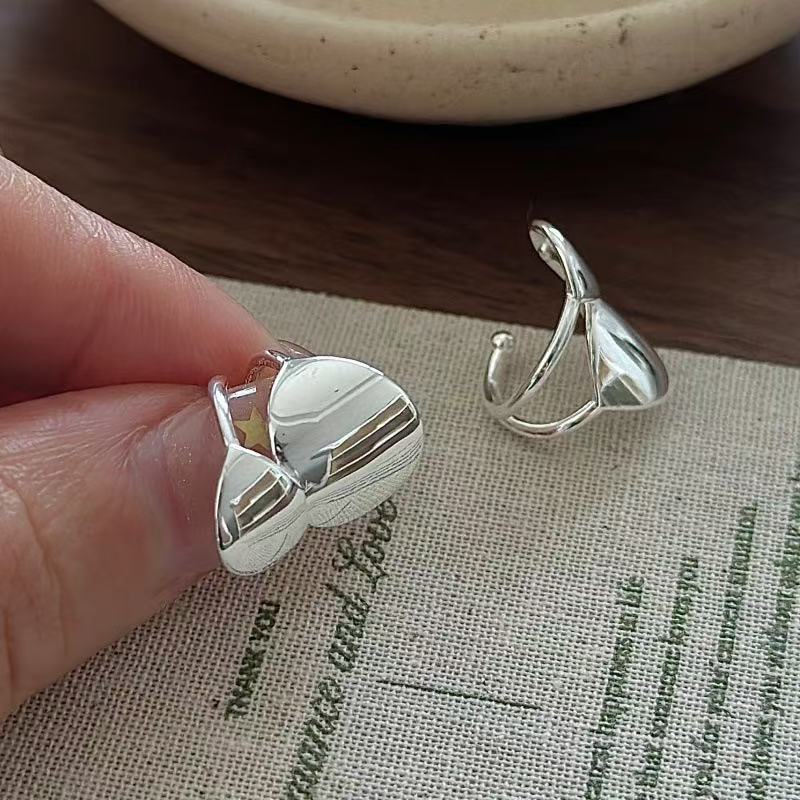 Wholesale 925 Sterling Silver Irregular Ear Cuffs - Image 2