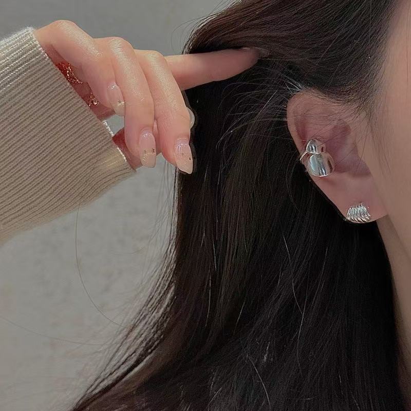 Wholesale 925 Sterling Silver Irregular Ear Cuffs - Image 4