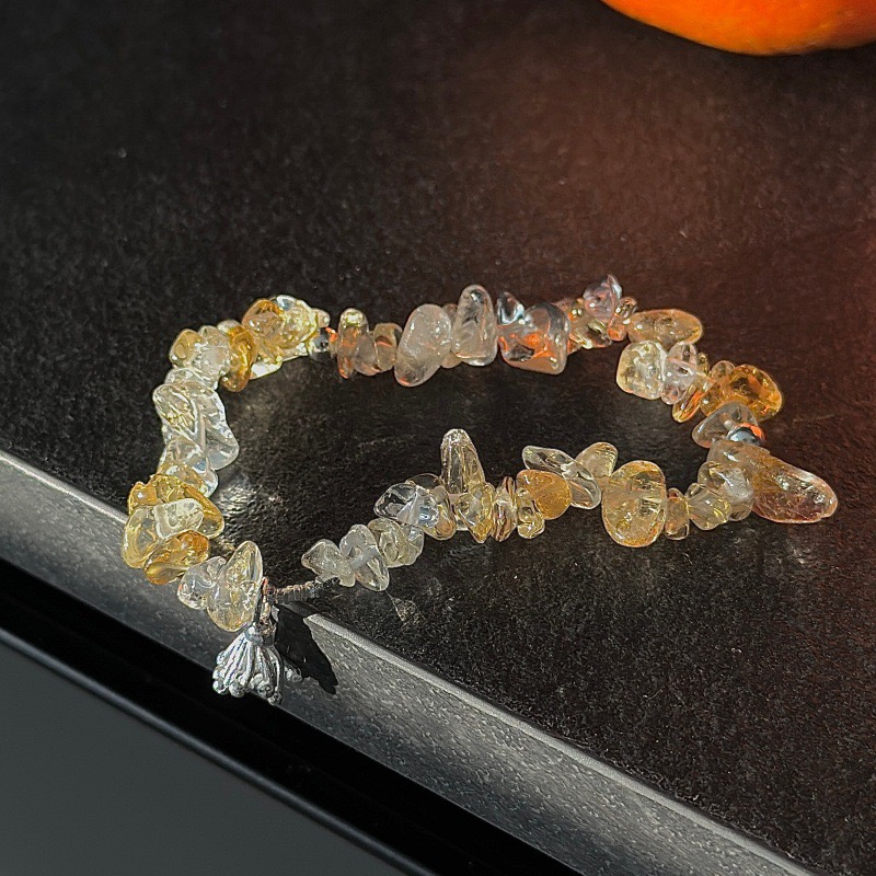Wholesale 925 Sterling Silver Irregular Crystal Firework Bracelet