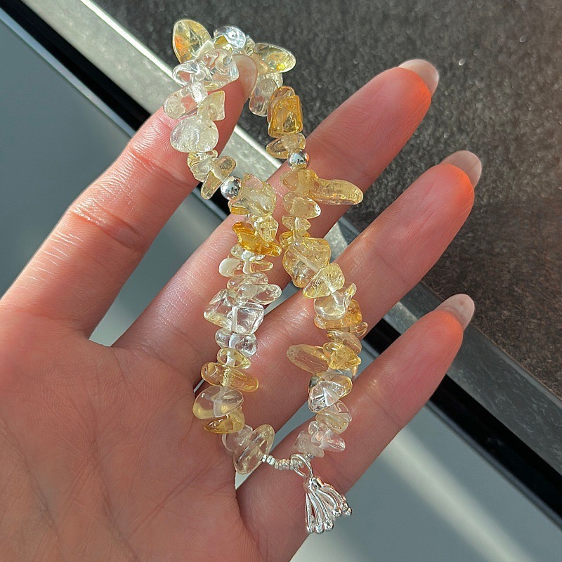 Wholesale 925 Sterling Silver Irregular Crystal Firework Bracelet - Image 2