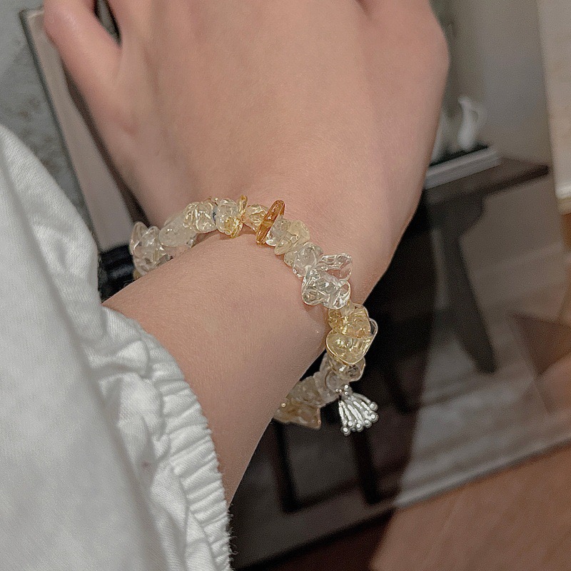 Wholesale 925 Sterling Silver Irregular Crystal Firework Bracelet - Image 4