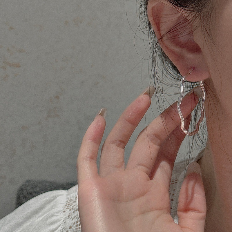 Wholesale 925 Sterling Silver Twisted Hoop Earrings - Image 6