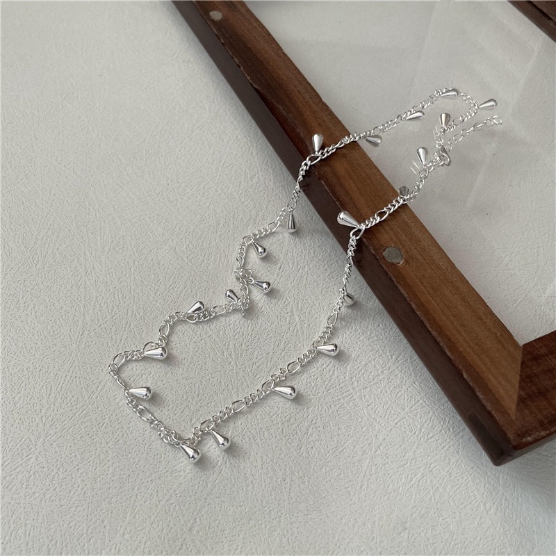 Wholesale 925 Sterling Silver Waterdrop Necklace & Bracelet - Image 2
