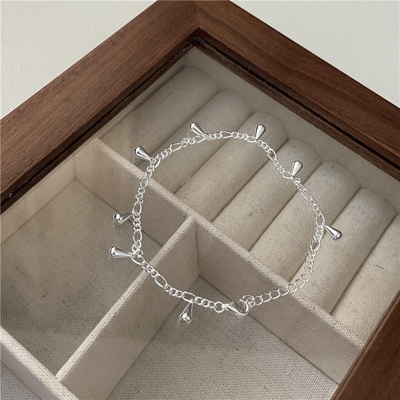 Wholesale 925 Sterling Silver Waterdrop Necklace & Bracelet - Image 3