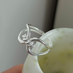 Wholesale 925 Sterling Silver Rope Knot Ring