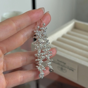 Wholesale 925 Sterling Silver Grape Cluster Earrings